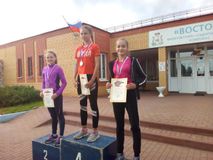 Вострова Виктория-1м;Рябушева Александра-2м;Ковалева Вероника-3м